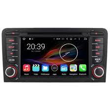 7 Android Autoradio Car Multimedia Stereo Gps Navigation Dvd Radio Audio Head Unit Audi A3 S3 2003 2004 2005 2006 2007 2008 Digital Tv Gps Navigation Support Diy