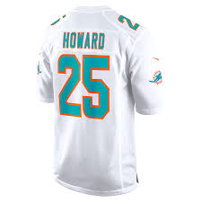 Kaufen sie neue miami dolphins bekleidung und ausrüstung bei fanatics international. Miami Dolphins Nike Game Road Trikot Weiss Xavien Howard Jugend