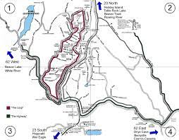 Eureka Springs Attractions Map Eureka Springs, Arkansas - Area Map