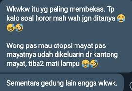 Namun, thoriq ditemukan dalam kondisi tak bernyawa. Hrdbacot On Twitter Jgn Ngadi Ngadi Deh Ya