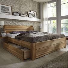 Schwarzes metallbett 180x200cm ikea schickes schwarzes metallbett inkl zwei lattenroste. Massivholz Schubladen Bett 180x200 Hohe 45cm Holz Eiche Massiv Geolt Doppelbett Ebay