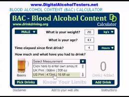 Bac Calculator How To Use This Bac Calculator At Digitalalcoholtesters Net