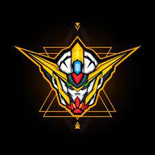 Robot Head E Sports Logo Design Illustration Modern Png And Vector With Transparent Background For Free Download Gambar Serigala Sketsa Gambar