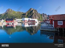 The village is known for its colorful streets and old, traditional fishermen's houses (. Henningsvaer Norway Image Photo Free Trial Bigstock