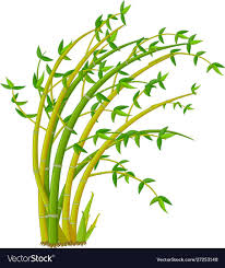 Cool Green Yellow Bamboo Tree Cartoon For Your Design Download A Free Preview Or High Quality Adobe Illustrator Ai Ep In 2020 Bamboo Tree Yellow Bamboo Fruit Cartoon