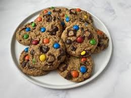 Loaded Peanut Butter Monster Cookies Recipe Food Network Recipes Monster Cookies Monster Cookies Recipe