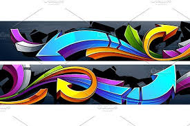 Black And White Graffiti Vector Vector Graffiti Banners Graffiti Black And White Graffiti Graffiti Designs