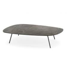 The soft, organic shapes of the surfaces give the table a fun, 1950s retro look. Calligaris Tweet Low Coffee Table