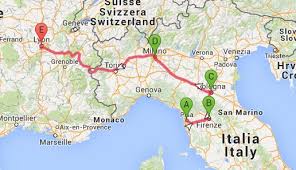 Create a custom my map. Lyon Harta