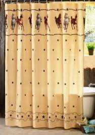 Western Theme Bathroom Decor Horses With Star Shower Curtain Bathroom Decor Horse Shower Curtain Curtains