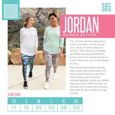 Lularoe Jordan Athletic Pant Size Chart Lularoe Size