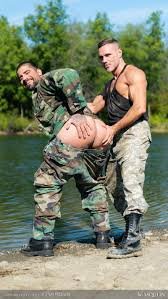 Bearded muscle hunk Ryan Bones huge raw dick bareback fucking Army stud  Manuel Skye at Masqulin – Dirty Boy Reviews