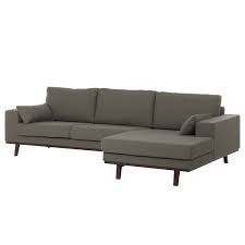Moderne Xxl Wohnlandschaft Kent 305cm Grau Samt Federkern