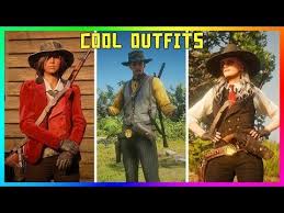 Cool Red Dead Online Cool Outfits Doc Holliday The Joker Agent 47 More Rdr2 Best Outfits Red Dead Online Cool Outfits Rock Star Outfit