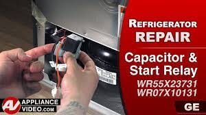 Refrigerators usually buzz or hum very quietly, but there may be an issue if these sounds become louder than conversation level. Ge General Electric Refrigerator Making Clicking Noise Diagnostic Repair Capacitor Youtube