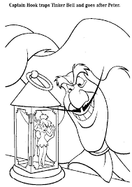 1024 x 718 jpeg 78 кб. Tinkerbell Caught By Captain Hook In Peter Pan Coloring Page Coloring Sky