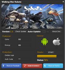 Download war robots multiplayer battles and enjoy it on your iphone, ipad, and ipod touch. Walking War Robots Hack Cheats Tool Download 2016 Update Version Walking War Robots Hack Cheats With Cheats Hack Walking War Robots Hack Cheats On Sma à¸« à¸™à¸¢à¸™à¸•