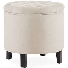 What is oversized ottoman coffee table, used as a cocktail or a coffee table for at. Belleze Nailhead Round Tufted Storage Ottoman Large Footrest Stool Coffee Table Lift Top Walmart Com Walmart Com