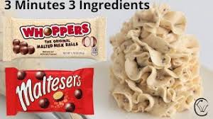 Maltesers Whoppers Condensed Milk Buttercream Frosting No Powdered Sugar! 3  Minutes 3 Ingredients - Youtube | Malted Milk, Buttercream Frosting, Butter  Cream