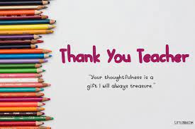 What can i write to thank a teacher? 145 Best Teacher Appreciation Thank You Messages Write A Thank You Note Littlenivi Com