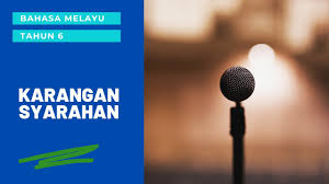 Saya sudahi syarahan saya dengan serangkap pantun,kalau ada sumur diladang,boleh kurang pengawasan ibu bapa3. Bahasa Melayu Tahun 6 Karangan Syarahan Youtube