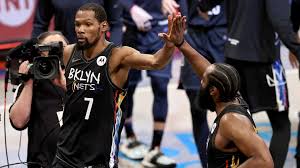 Kevin durant seems to glare at her after a taunt. Nets Kevin Durant On James Harden Playing Bucks With Hamstring Injury He Inspired Me News Block