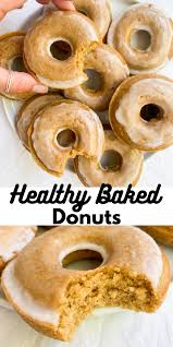 Healthy Baked Donuts Wellness By Kay Recipe Healthy Baking Baked Donuts Healthy Healthy Donuts
