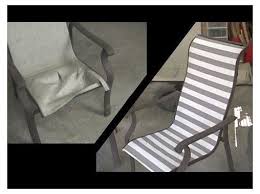 Replacement Sling Cover For Patio Furniture Make Your Own Diy Patio Chair Covers Diy In 2020 Patio Furniture Chairs Patio Furniture Makeover Patio Chair Covers