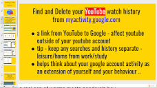 Find and Delete your YouTube Watch History from myactivity google ...