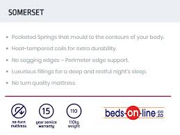 This mattress is great for back sleepers who need constant support. Rest Assured Somerset Queen Bed Set Extra Length Evolution Collection Beds Online