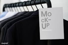 Download Download Premium Psd Of Clothing Rack With A Sign Mockup 894871 Sign Mockup Design Mockup Free Clothing Rack