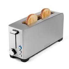 Salton Et1816 Long Slot Toaster Stainless Steel 2 Slice Mounts For Less