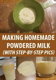 Milk powder, also called dry milk, results when 90 percent of the liquid in milk is removed through vacuum evaporation. Making Homemade Powdered Milk With Step By Step Pics The Homesteading Hippy Goat Milk Recipes Powdered Milk Dehydrated Food