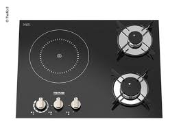plaque de cuisson hybrid 2 feux gaz 1 feu induction 230v thetford topline 981 380x500mm