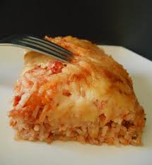 Un Gratin Complet A Base De Riz De Thon Et De Tomates Riz Thon Gratin De Riz Gratin De Riz Au Thon
