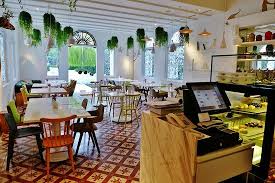 The dining room looks perfect in white with quirky interiors and great lighting. Public Cafe Picture Of Macalister Mansion Penang Island Tripadvisor