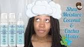 Coconut and cactus water blend with blue agave in this prep spray that pumps up volume to boost hair that has fallen flat. Shea Moisture Coconut Cactus Water Pick Me Up Lite Masque Review Demo Youtube