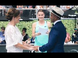 She was gifted a mercedes car by volvo. Game Set Marriage At The 2018 Asb Classic Youtube