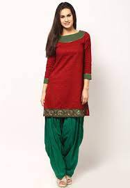 College wear and ethnic wear. Cotton Beautiful Bottle Green Patiala Salwar Suit Rs 355 Piece Id 4436598112