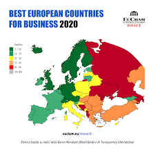 There are a total of 44 countries in europe. Best European Countries For Business 2020 Eucham