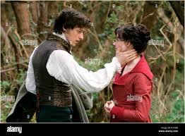 BECOMING JANE JAMES McAVOY, ANNE HATHAWAY as Jane Austen Date: 2007 Stock  Photo