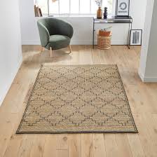 Kurzflor teppich ethno muster orientalisches design teppich lila teppich. Teppich Mauricia Ethno Stil Natur Schwarz La Redoute Interieurs La Redoute