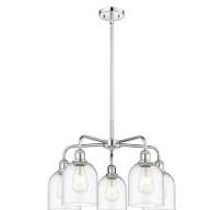 Innovations Lighting - Bella - 5 Light Stem Hung Chandelier In Industrial