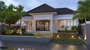 Saya mau renovasi rumah kontrakan 3pintu menyamping. Desain Rumah Villa Bali 1 Lantai Bapak Syaikhul Islam Di Surabaya