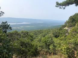 We enjoyed relaxing under the stars each night. Mount Magazine Cabins Stay At The Highest Point In Arkansas Rocky Mountain Tot
