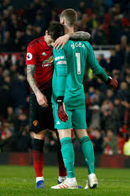 Explore tweets of victor lindelöf @vlindelof on twitter. Victor Lindelof And David De Gea Of Manchester United During The Manchester United Players Manchester United Manchester United Football Club