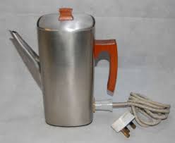 Vintage 1970s Electric Russell Hobbs Coffee Percolator Brushed Stainless Steel Percolator Coffee Brushed Stainless Steel Percolator