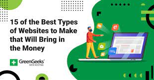 Custom domains · mobile responsive · drag and drop 15 Of The Best Types Of Websites To Make That Will Bring In The Money
