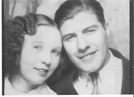 Wedding photo of Ben and Heather Lewis, 1958...l-r Dinal Lewis, Hemi Lewis,  Roberta Rule, Tommy Aspden, the happy couple, flower girl Eunice Lewis,  Daisy Lewis, John Reo.