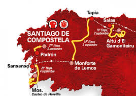 Discover all about the cycling tour of spain. Asi Es La Ruta De La Vuelta 2021 Con Las Tres Etapas Finales Acabando En Monforte Mos Y Santiago Video